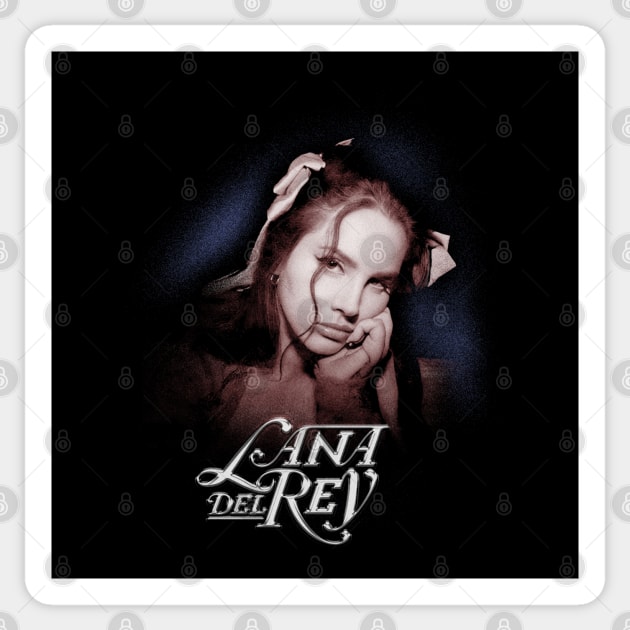 Lana Del Rey Vintage Sticker by gwpxstore